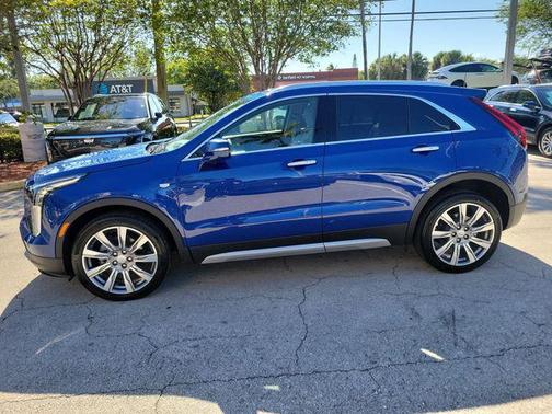 Wave Metallic 2023 Cadillac XT4 Premium Luxury