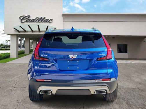 Wave Metallic 2023 Cadillac XT4 Premium Luxury