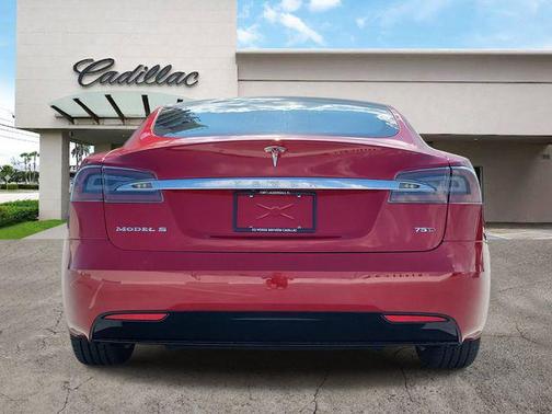 Red Multi-Coat 2018 Tesla Model S
