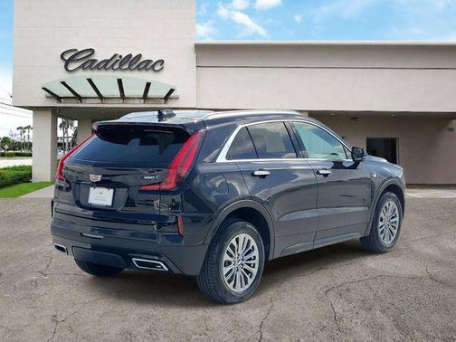 Stellar Black Metallic 2024 Cadillac XT4 Premium Luxury