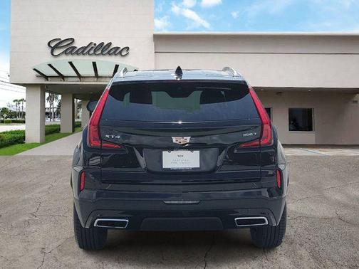 Stellar Black Metallic 2024 Cadillac XT4 Premium Luxury