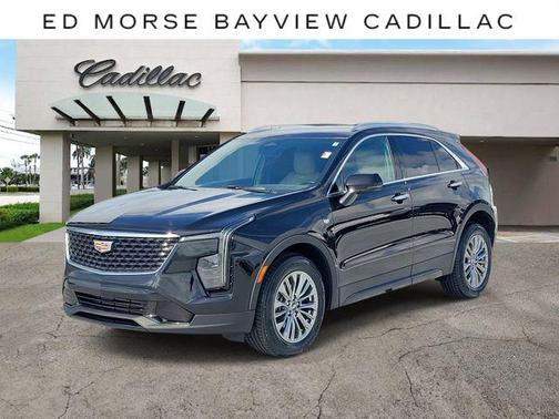 Stellar Black Metallic 2024 Cadillac XT4 Premium Luxury
