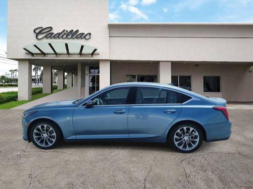 Midnight Steel Metallic 2024 Cadillac CT5 Premium Luxury