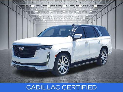 Crystal White Tricoat 2023 Cadillac Escalade Premium Luxury Platinum