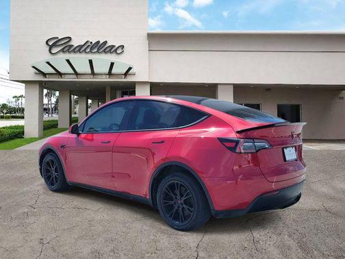 Red Multi-Coat 2023 Tesla Model Y Long Range Dual Motor All-Wheel Drive