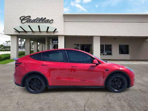 Red Multi-Coat 2023 Tesla Model Y Long Range Dual Motor All-Wheel Drive