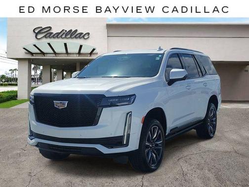 Crystal White Tricoat 2022 Cadillac Escalade Sport