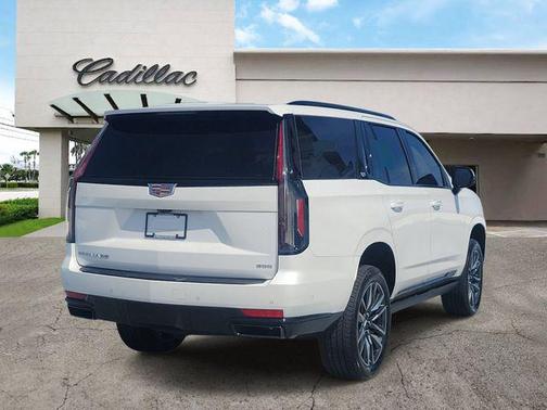 Crystal White Tricoat 2022 Cadillac Escalade Sport