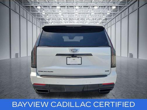 Crystal White Tricoat 2025 Cadillac Escalade ESV Sport Platinum