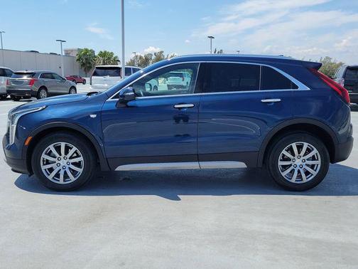 Twilight Blue Metallic 2022 Cadillac XT4 Premium Luxury