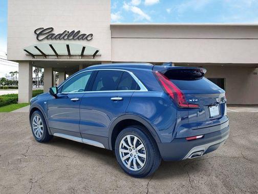 Twilight Blue Metallic 2022 Cadillac XT4 Premium Luxury