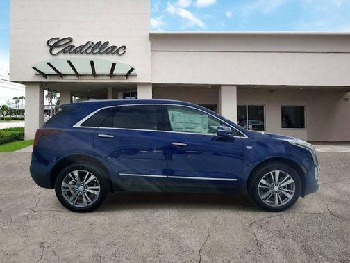 Opulent Blue Metallic 2026 Cadillac XT5 Premium Luxury