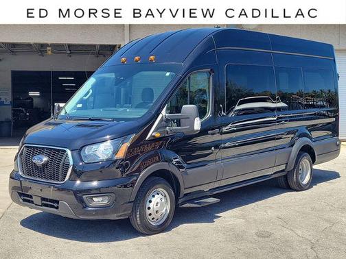 Black Metallic 2024 Ford Transit-350 XLT