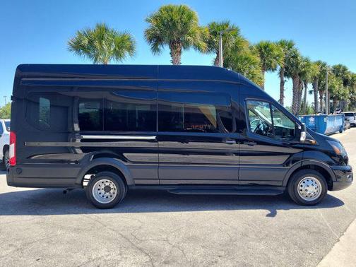 Black Metallic 2024 Ford Transit-350 XLT