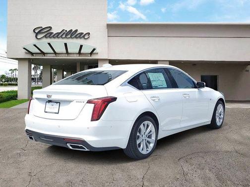 Summit White 2026 Cadillac CT5 Premium Luxury
