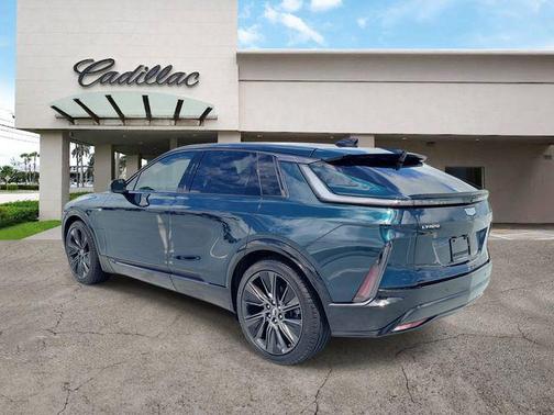Emerald Lake Metallic 2024 Cadillac LYRIQ Sport