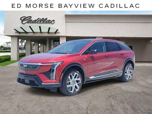 Radiant Red Tintcoat 2026 Cadillac OPTIQ Luxury