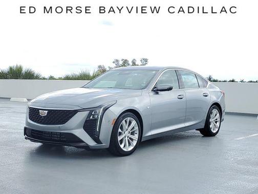 Argent Silver Metallic 2026 Cadillac CT5 Premium Luxury