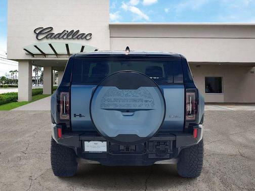 Neptune Blue Matte 2024 GMC HUMMER EV SUV 3X