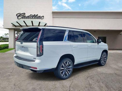 Crystal White Tricoat 2021 Cadillac Escalade Sport