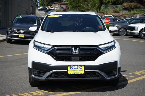 Platinum White Pearl 2020 Honda CR-V Touring