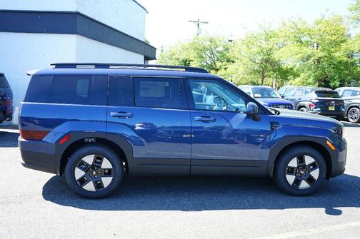 Atlantic Blue 2026 Hyundai SANTA FE HEV SEL