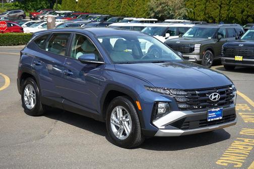 Atlantic Blue 2025 Hyundai TUCSON SE