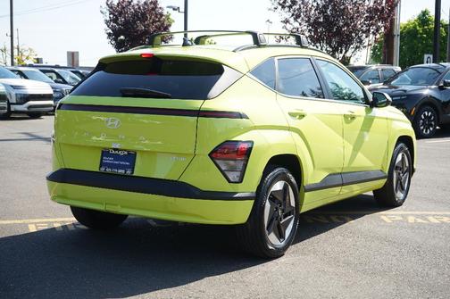 Yellow 2024 Hyundai KONA EV SEL