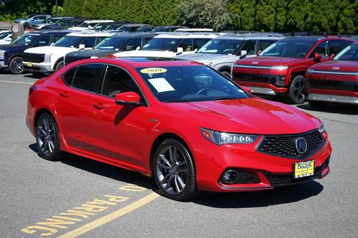San Marino Red 2019 Acura TLX V6 Technology & A-Spec