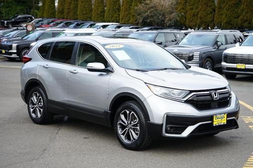 Lunar Silver Metallic 2021 Honda CR-V EX-L