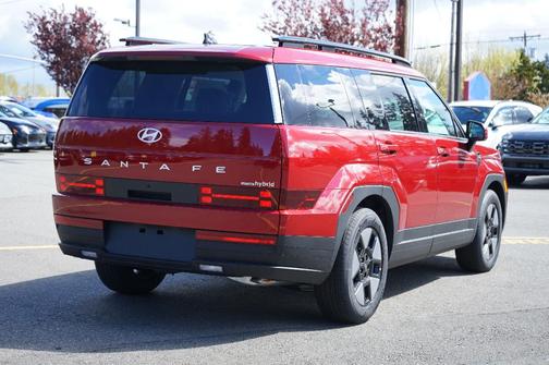 Red 2026 Hyundai SANTA FE HEV SEL