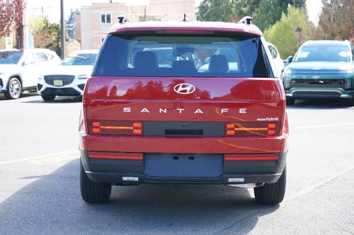 Red 2026 Hyundai SANTA FE HEV SEL