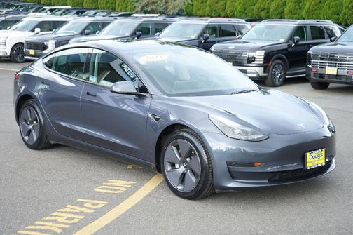 Gray 2023 Tesla Model 3 Base
