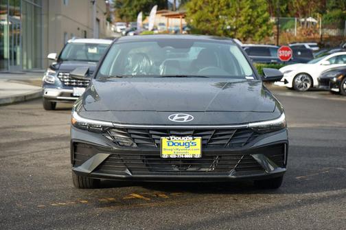 Amazon Gray 2026 Hyundai ELANTRA HEV Blue