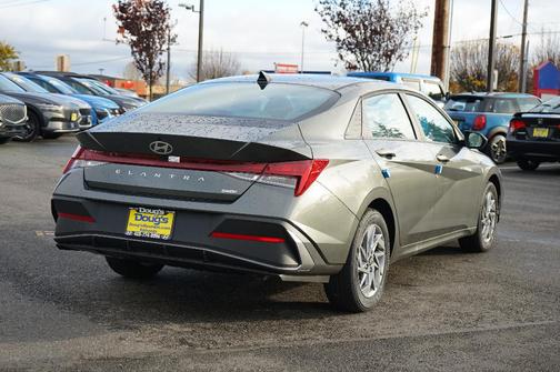 Amazon Gray 2026 Hyundai ELANTRA HEV Blue