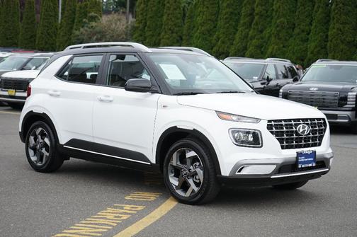 Lunar White 2024 Hyundai VENUE Limited