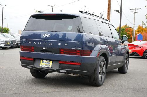 Atlantic Blue 2026 Hyundai SANTA FE HEV SEL