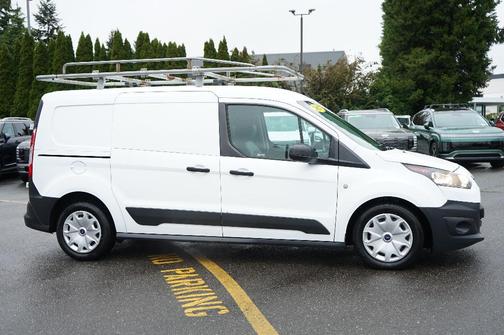 Frozen White 2017 Ford Transit Connect XL