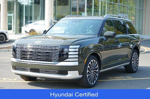 Titanium Green 2026 Hyundai Palisade Hybrid Calligraphy
