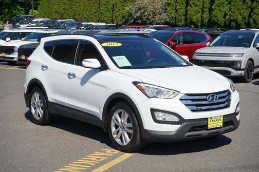 Frost White Pearl 2015 Hyundai Santa Fe Sport 2.0L Turbo