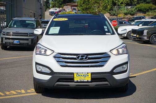 Frost White Pearl 2015 Hyundai Santa Fe Sport 2.0L Turbo