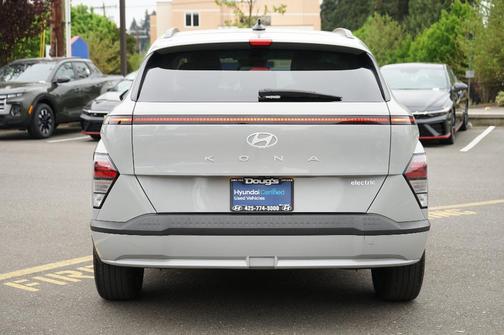 Cyber Gray Metallic 2024 Hyundai KONA EV SEL