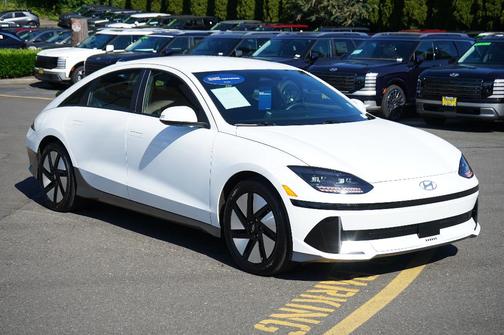 White 2024 Hyundai IONIQ 6 SE
