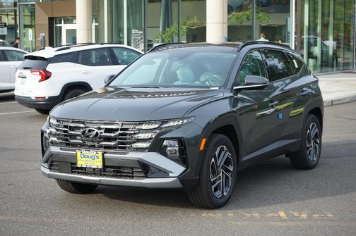 Amazon Gray 2026 Hyundai TUCSON Hybrid Limited