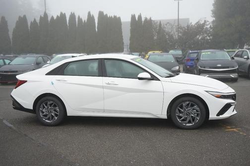 White 2026 Hyundai ELANTRA HEV Blue