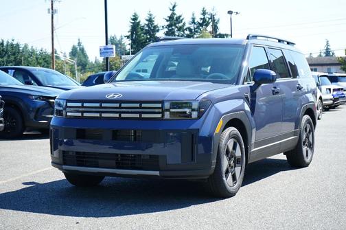 Atlantic Blue 2026 Hyundai SANTA FE HEV SEL