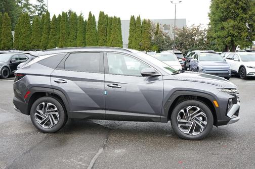 Gray 2026 Hyundai TUCSON Hybrid Limited