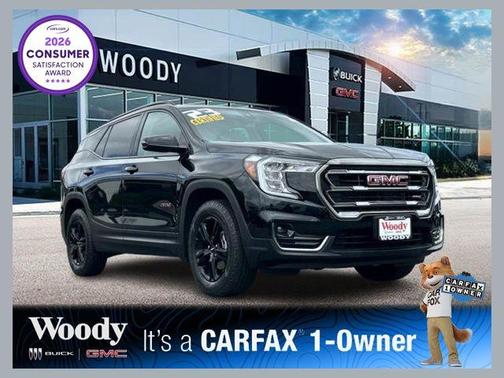 Ebony Twilight Metallic 2023 GMC Terrain AWD AT4
