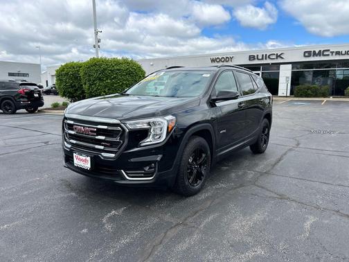 Ebony Twilight Metallic 2023 GMC Terrain AWD AT4