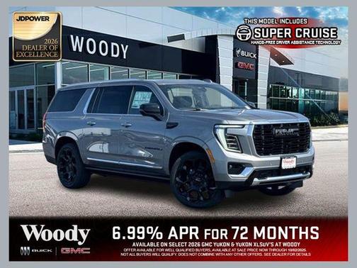 Sterling Metallic 2026 GMC Yukon XL Denali